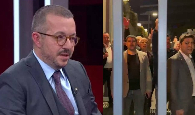 A Haber'de Akşener'e canlı yayında skandal sözler! İYİ Parti'den Turkuaz Medya önünde protesto