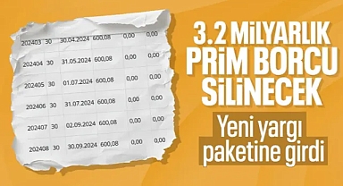 Genel Sağlık Sigortası borçları siliniyor