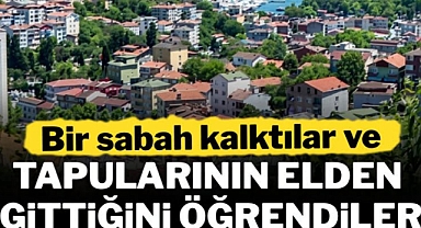 Sarıyer’de tapusu olanlara rezerv alan şoku; "Tapularımız bilgimiz dışında iptal edildi, şirketlere devredildi"