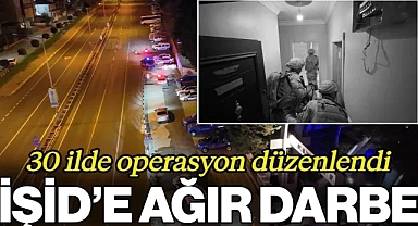 IŞİD'e Ağır Darbe: 30 İlde 104 Kişi Gözaltına Alındı