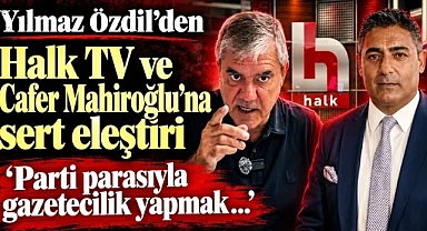 Halk TV ve Cafer Mahiroğlu'na sert eleştiri: Parti parasıyla gazetecilik yapmak...