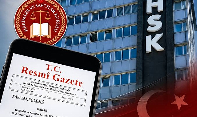 Resmi Gazete yayımladı: HSK’den başsavcı ve vekillerin iş yüküne ilişkin yeni düzenleme